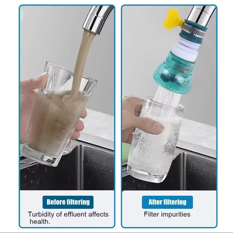 Grifo 360 Con Filtro Purificador De Agua